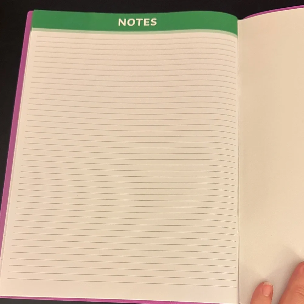 2027 Planner large Pink Hardcover Notebook